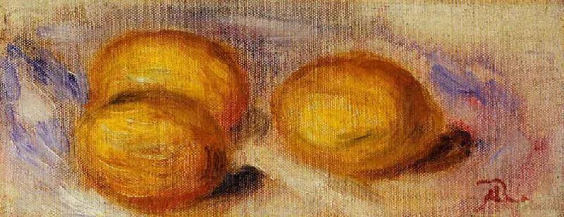 Pierre-Auguste Renoir Three Lemons Germany oil painting art